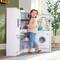 KidKraft White Ultimate Corner Play Kitchen Set with Lights & Sounds